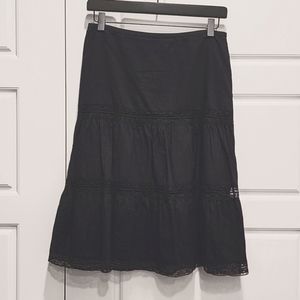 BCBGMAXAZRIA Black Skirt